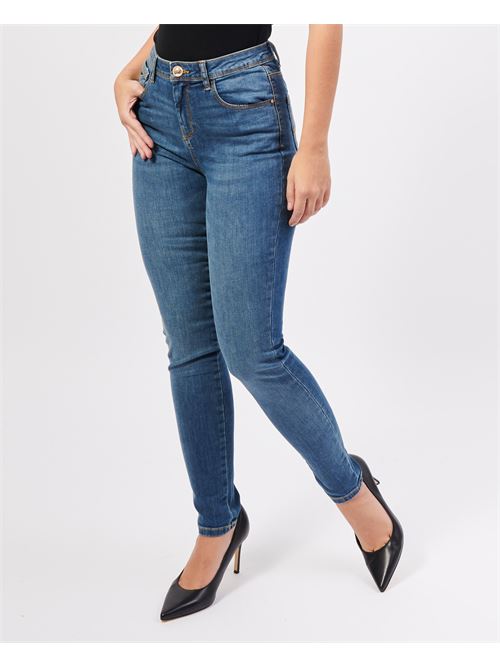 Jean femme coupe slim Yes Zee avec 5 poches YES ZEE | P375-X912J712